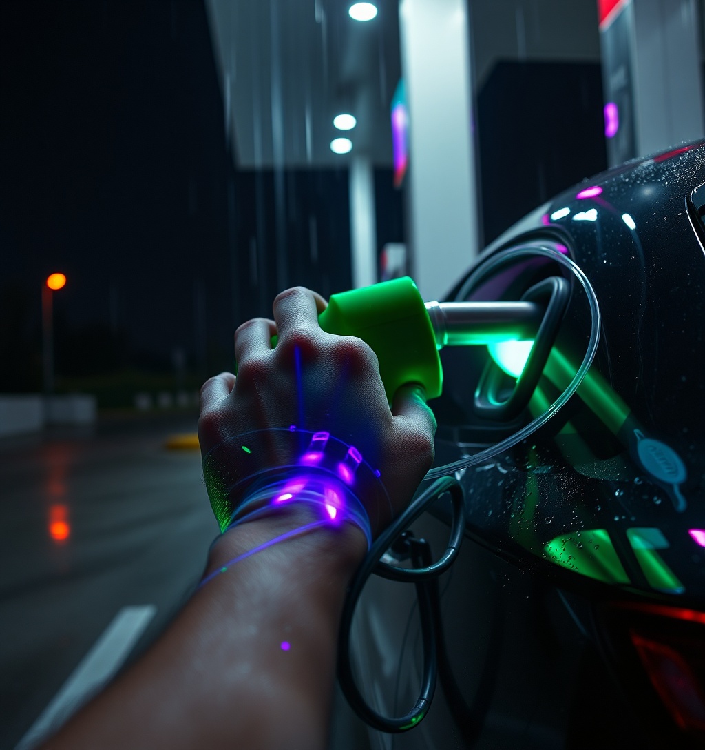 Illustrazione generata per il pezzo: Prezzi dei carburanti in calo, benzina sotto 2,1 euro