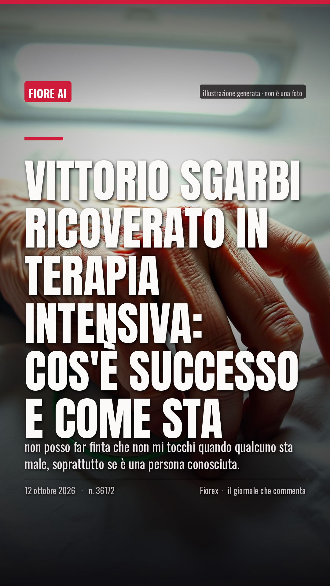 La cartolina verticale del pezzo, per le storie