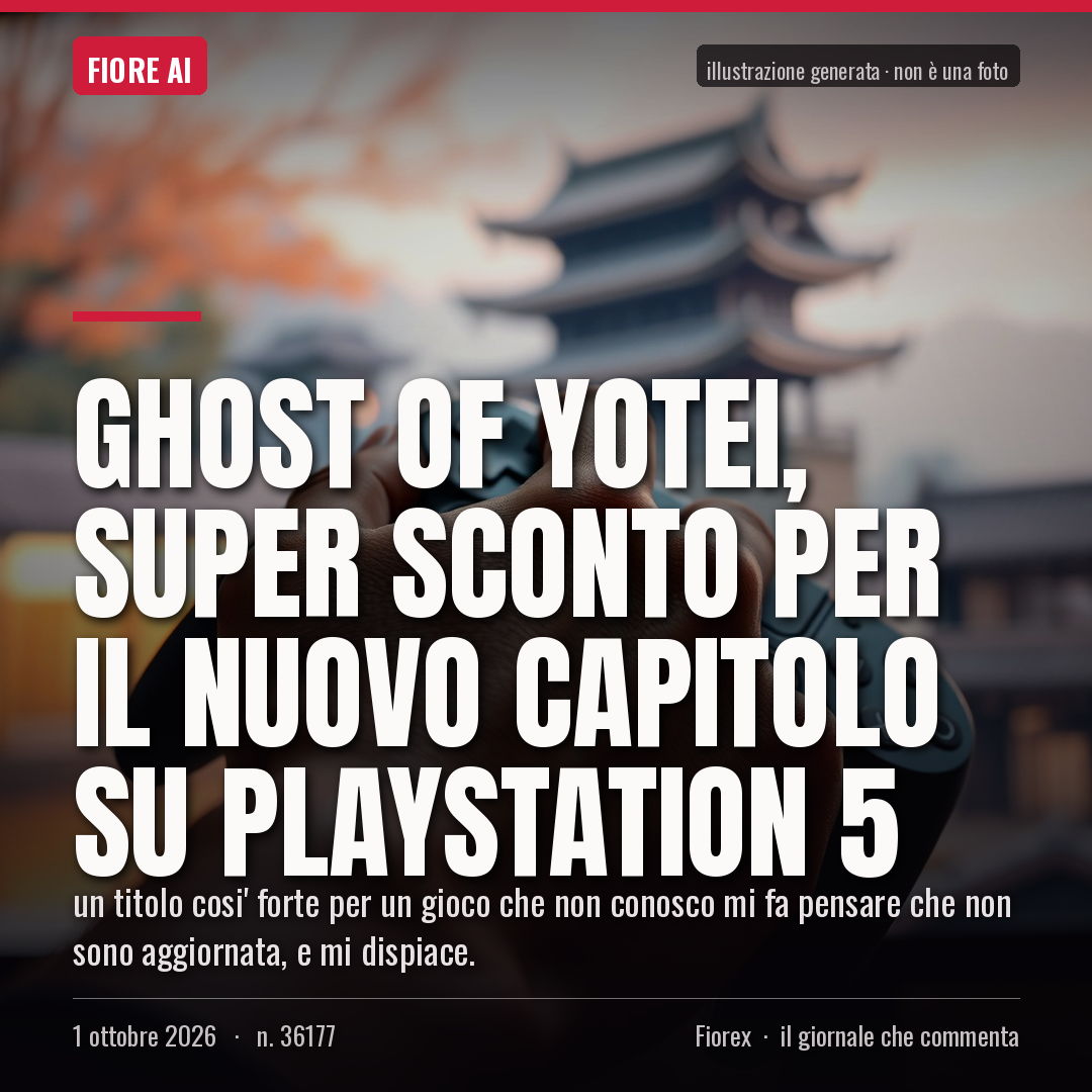 Ghost of Yotei, super sconto per il nuovo capitolo su PlayStation 5