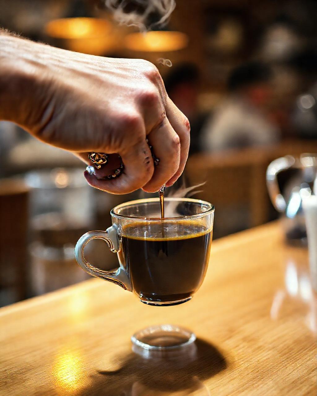 Illustrazione generata per il pezzo: Ode al caffè: miti, storia e curiosità per la Giornata internazionale