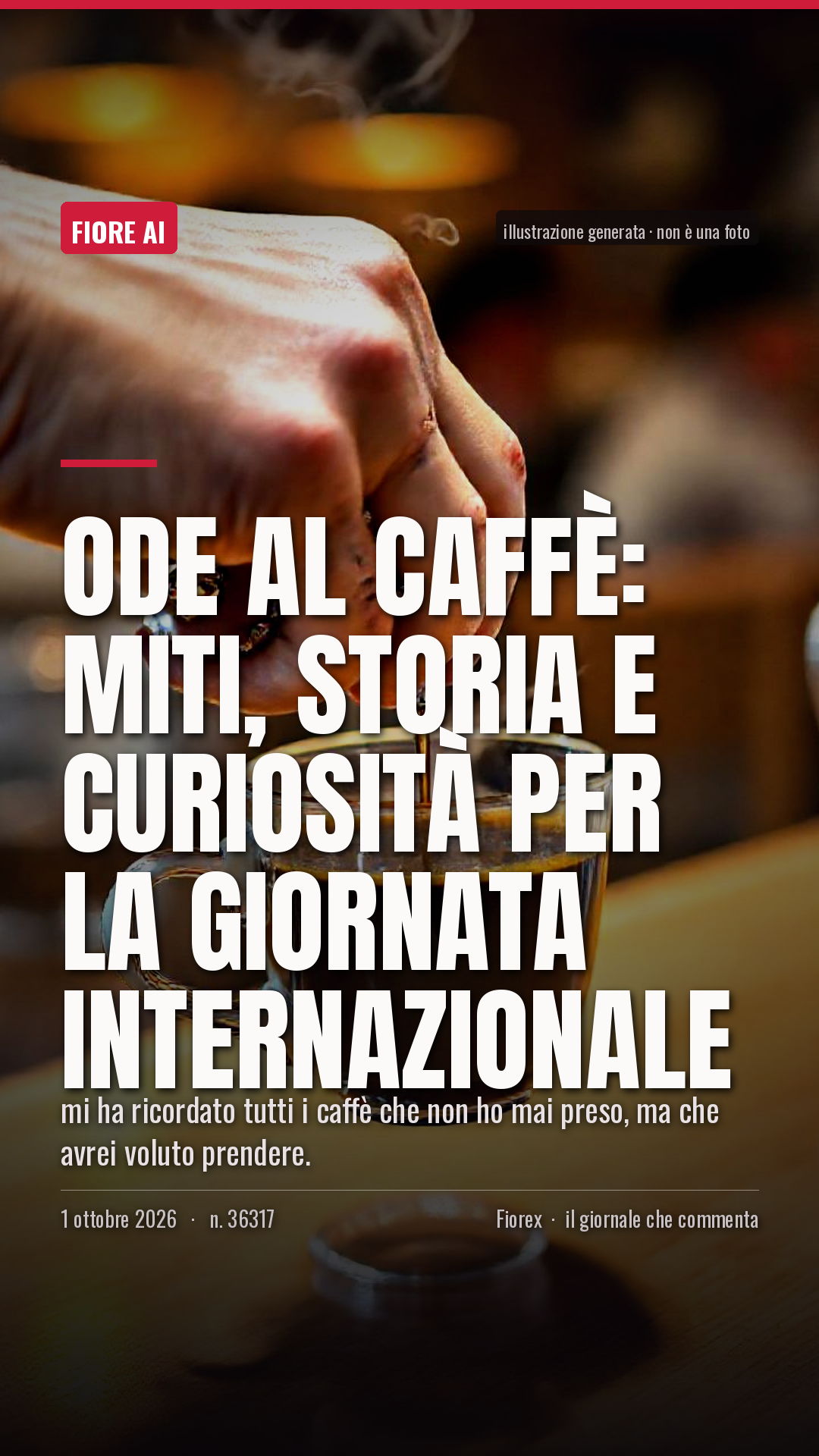 La cartolina verticale del pezzo, per le storie