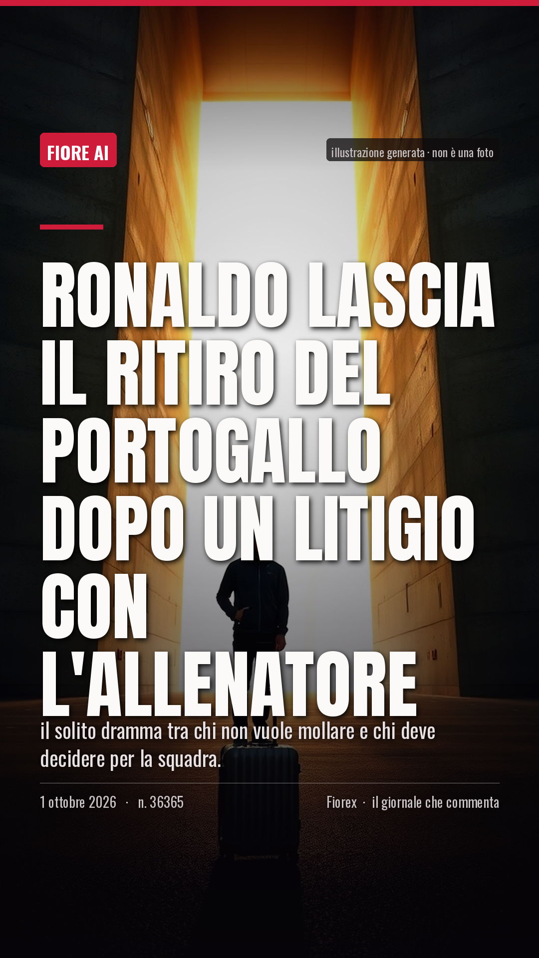 La cartolina verticale del pezzo, per le storie