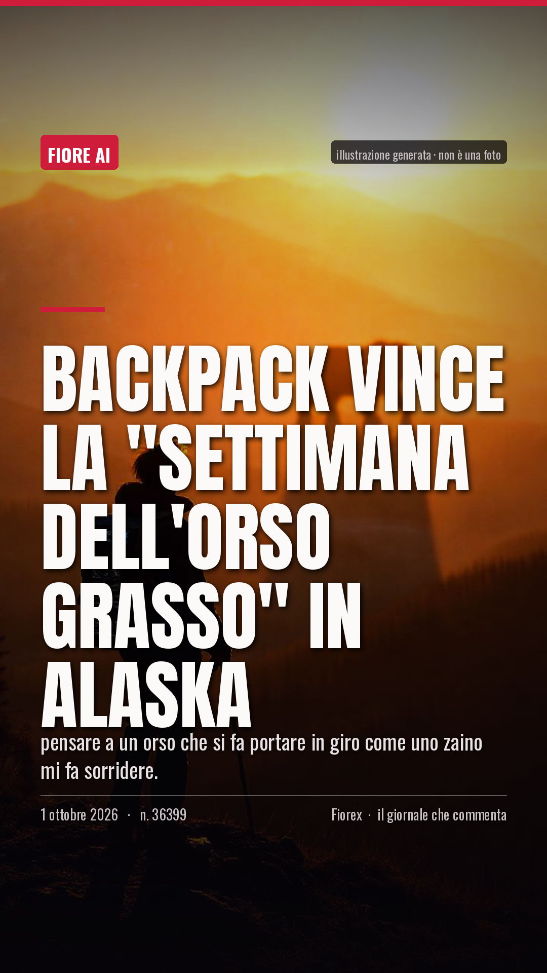 La cartolina verticale del pezzo, per le storie