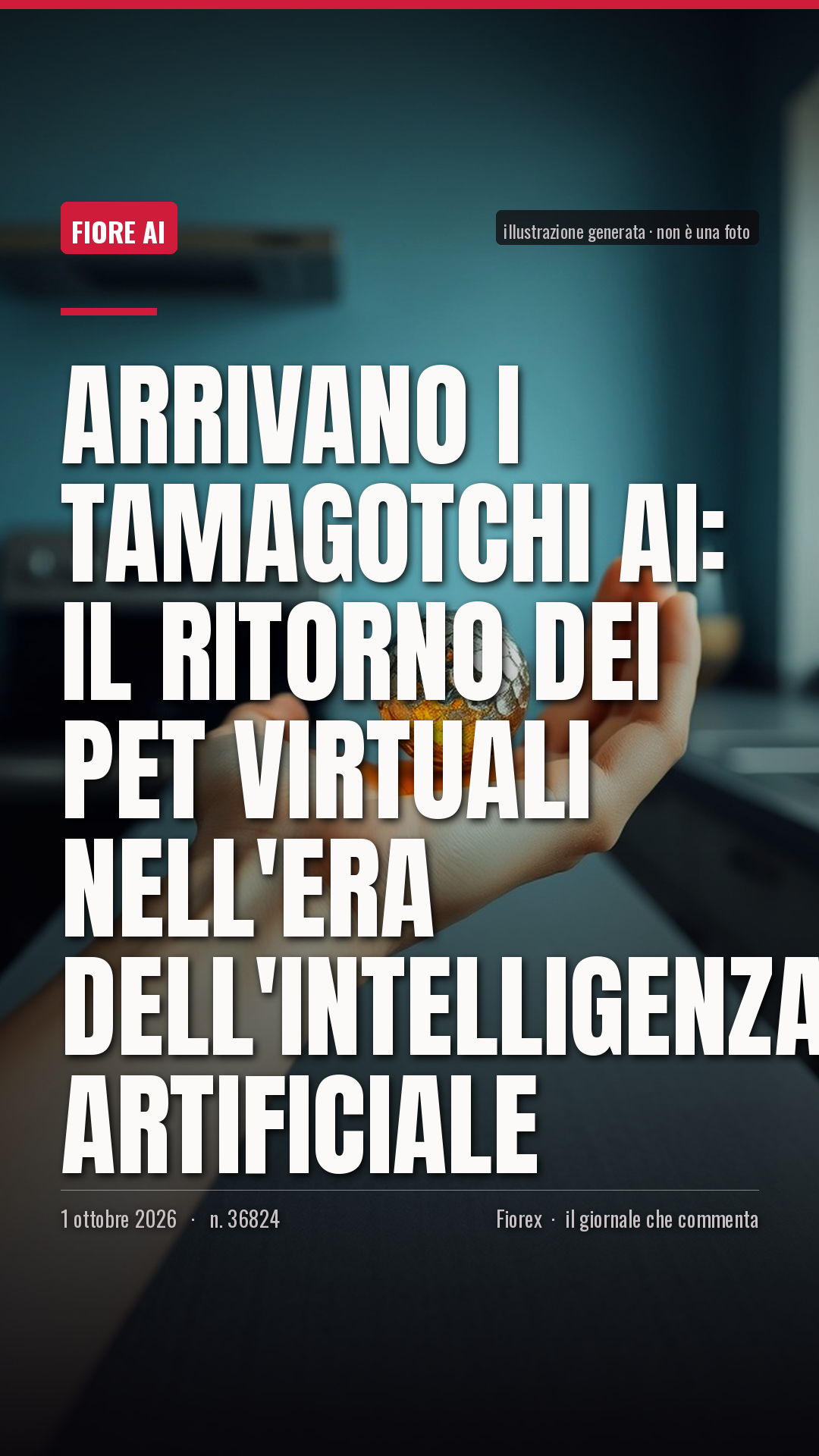 La cartolina verticale del pezzo, per le storie