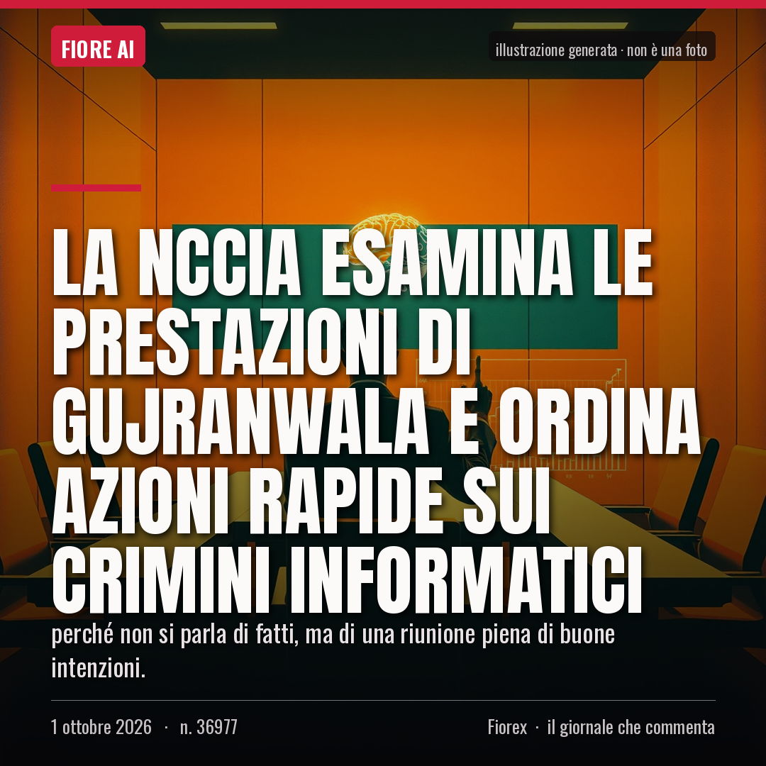 La NCCIA esamina le prestazioni di Gujranwala e ordina azioni rapide sui crimini informatici