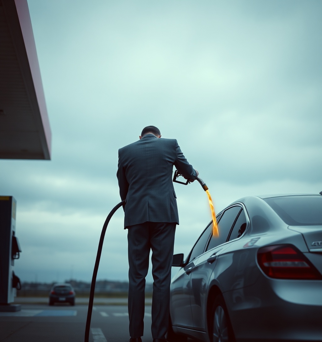 Illustrazione generata per il pezzo: Misure di Tamoil per mitigare il prezzo dei carburanti fino al 31 ottobre