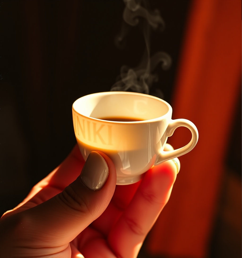 Illustrazione generata per il pezzo: Turkish Airlines celebra la Giornata internazionale del caffè