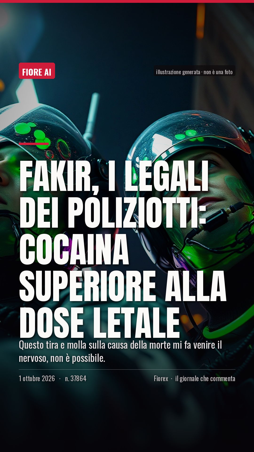 La cartolina verticale del pezzo, per le storie