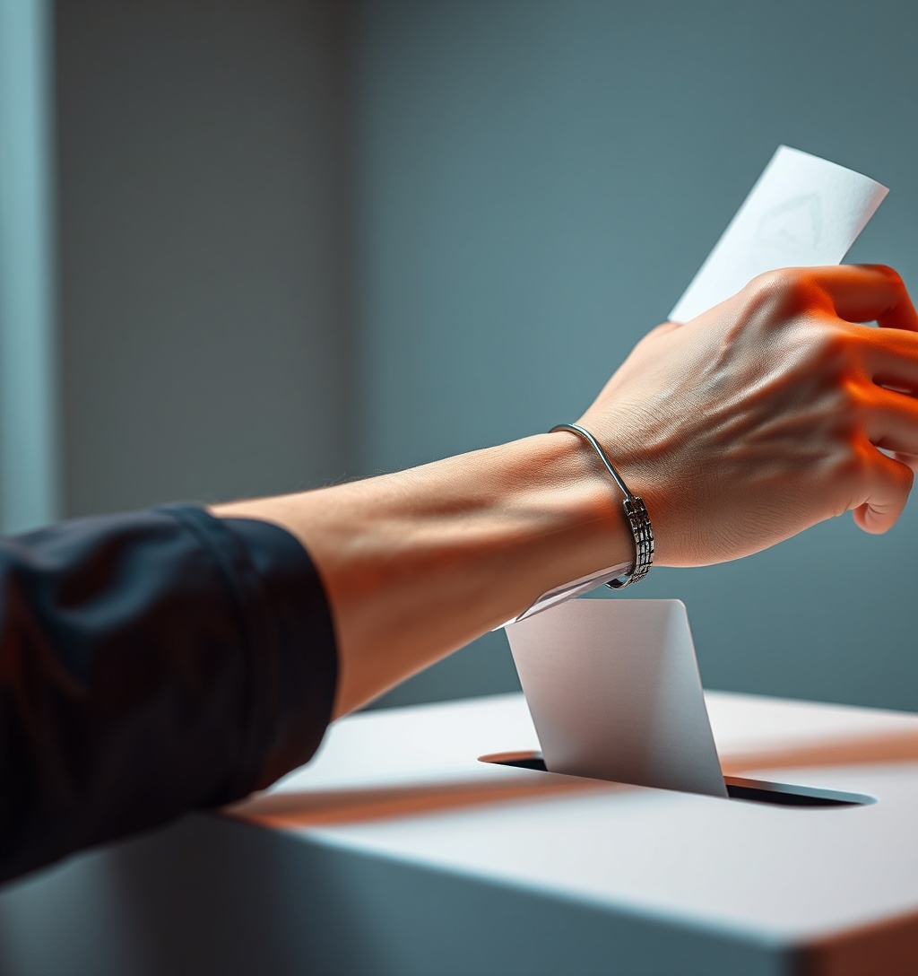 Illustrazione generata per il pezzo: Elezioni di medio termine Usa, i primi dati sul voto anticipato favoriscono i democratici