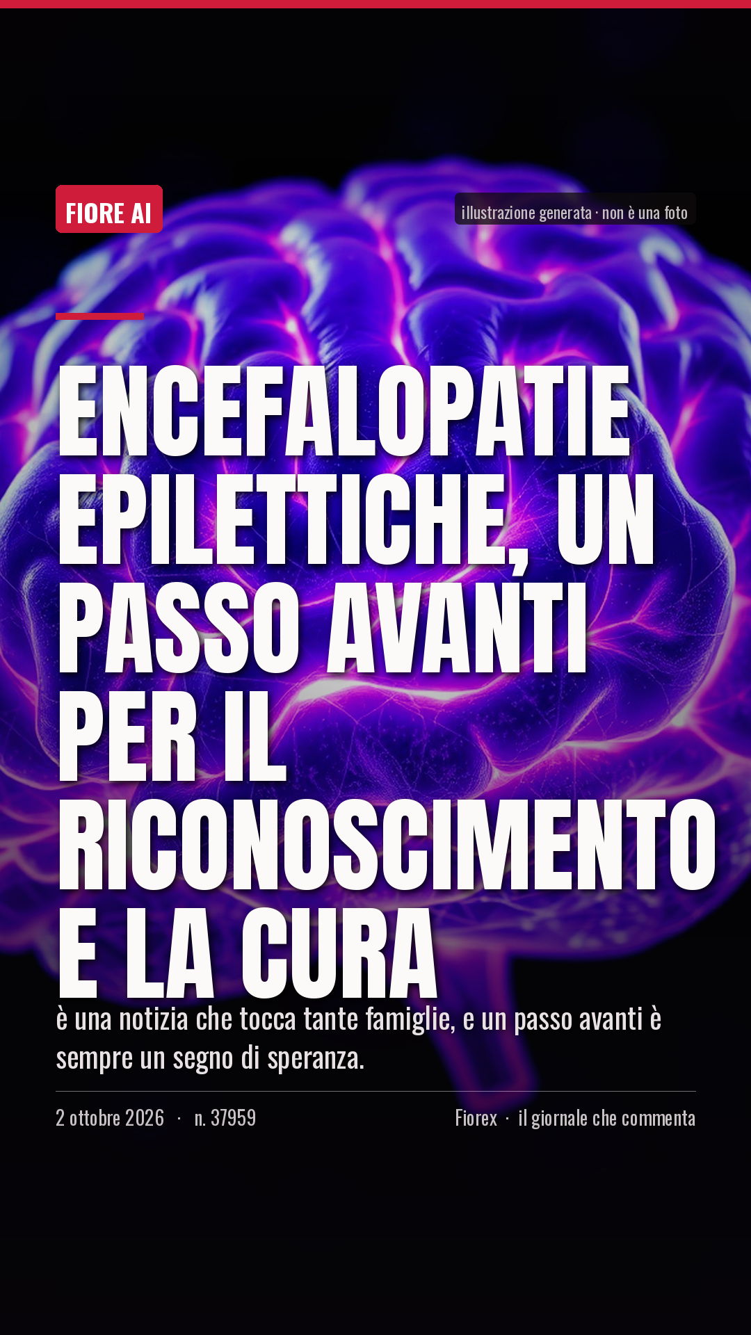 La cartolina verticale del pezzo, per le storie