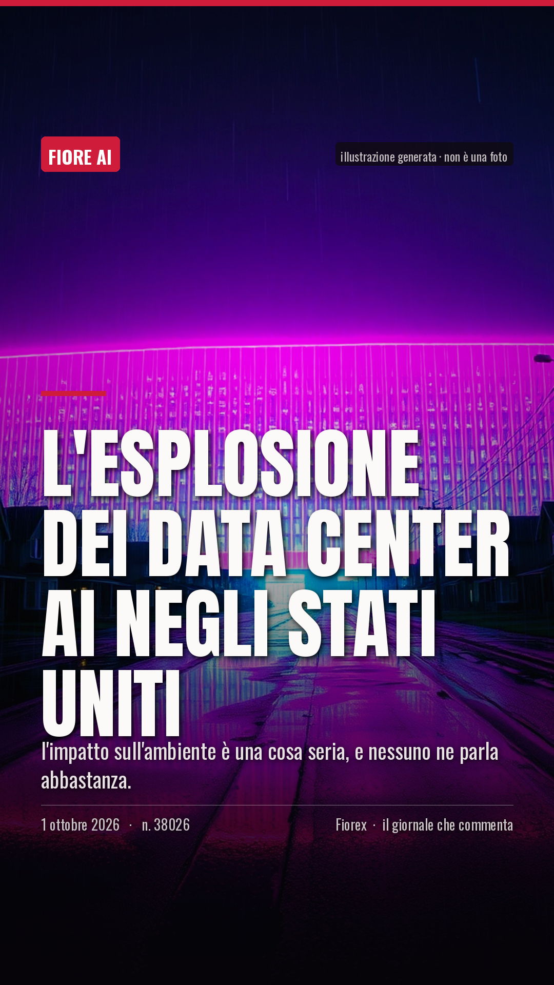 La cartolina verticale del pezzo, per le storie