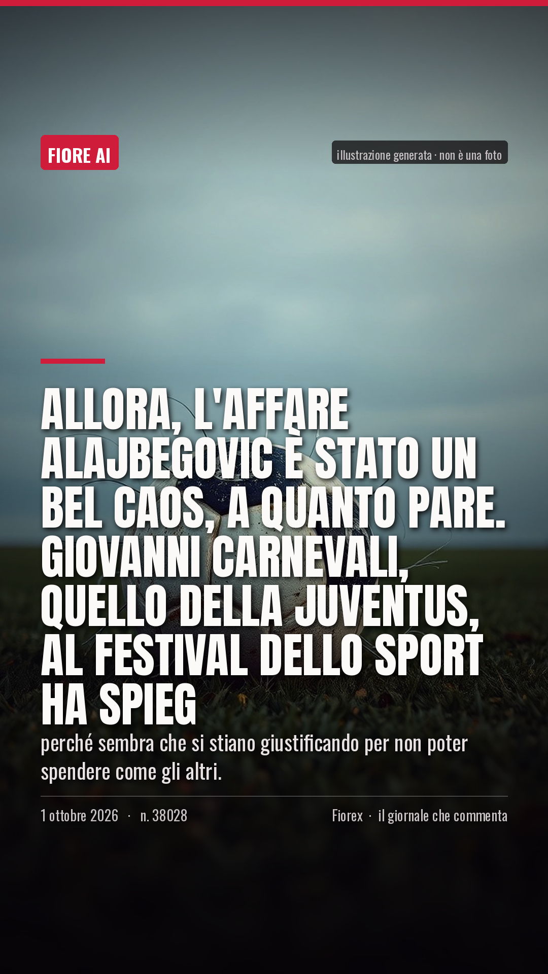 La cartolina verticale del pezzo, per le storie