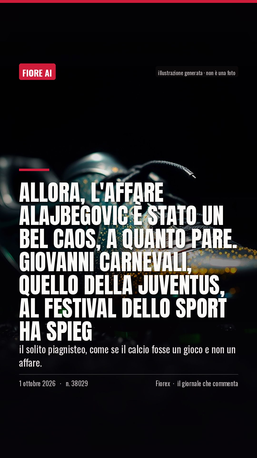 La cartolina verticale del pezzo, per le storie