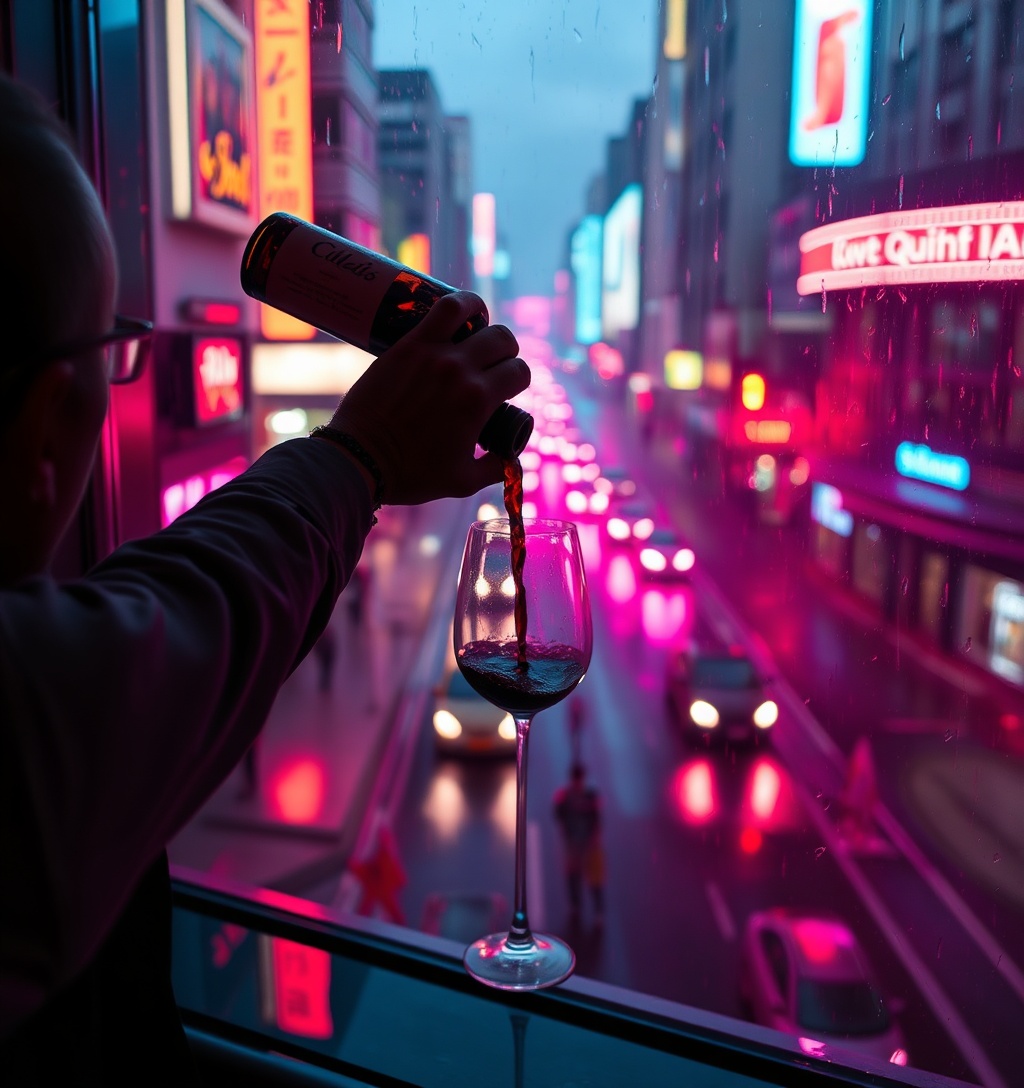 Illustrazione generata per il pezzo: Vino, la top ten della guida Bibenda 2027