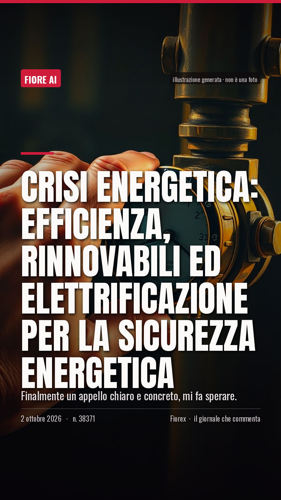 La cartolina verticale del pezzo, per le storie