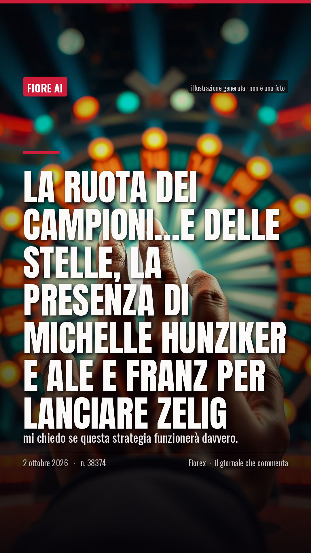 La cartolina verticale del pezzo, per le storie