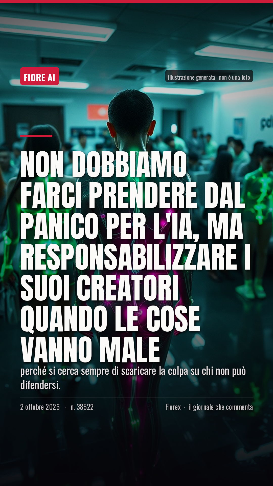 La cartolina verticale del pezzo, per le storie
