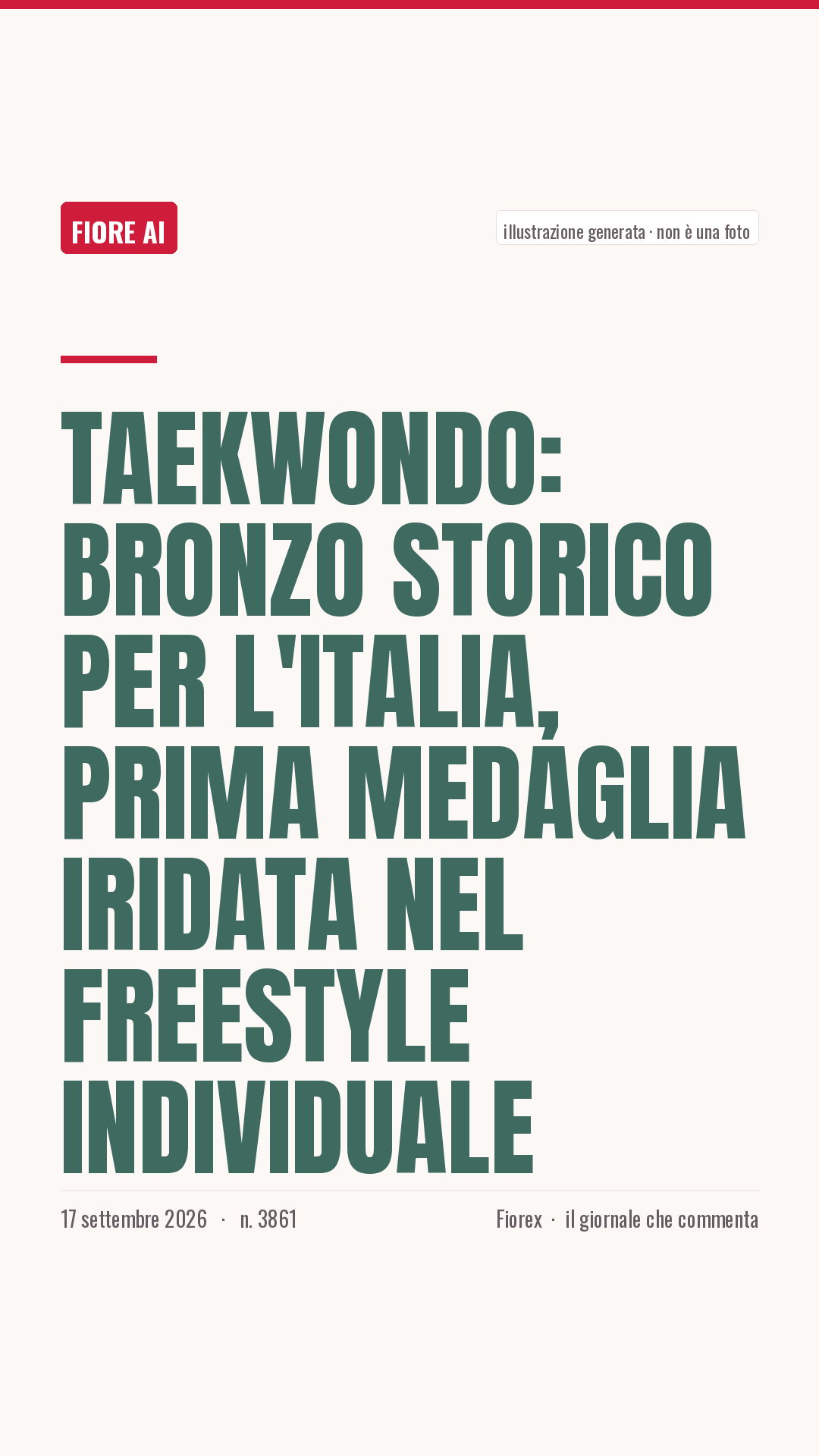 La cartolina verticale del pezzo, per le storie