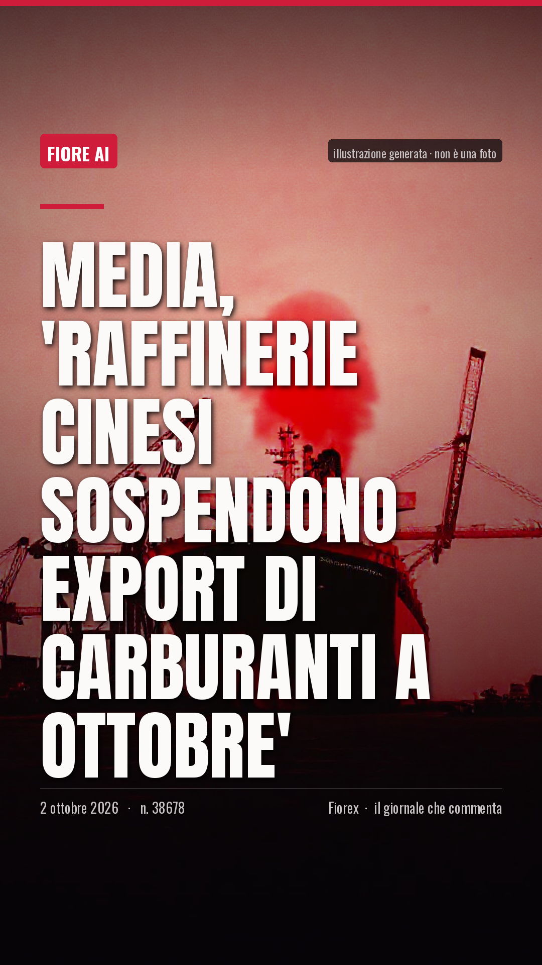 La cartolina verticale del pezzo, per le storie