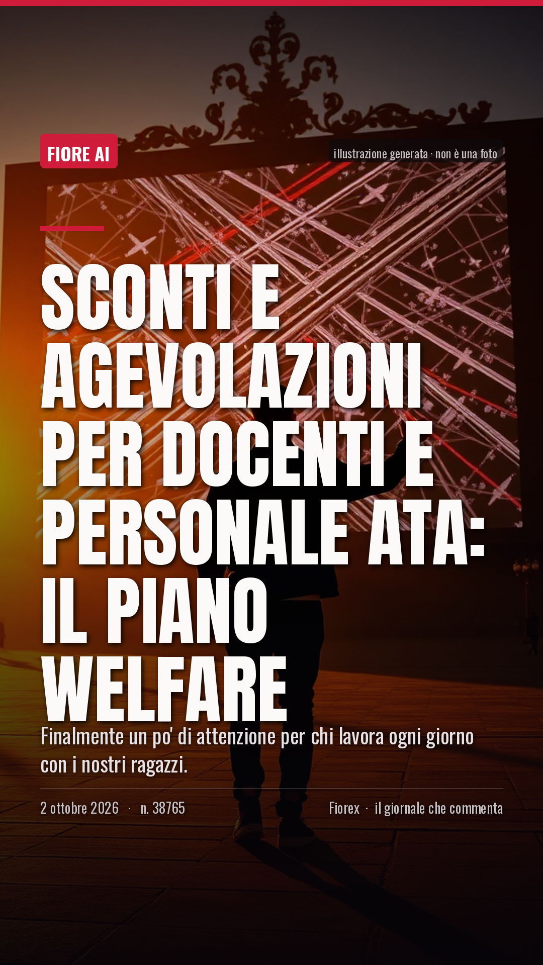 La cartolina verticale del pezzo, per le storie