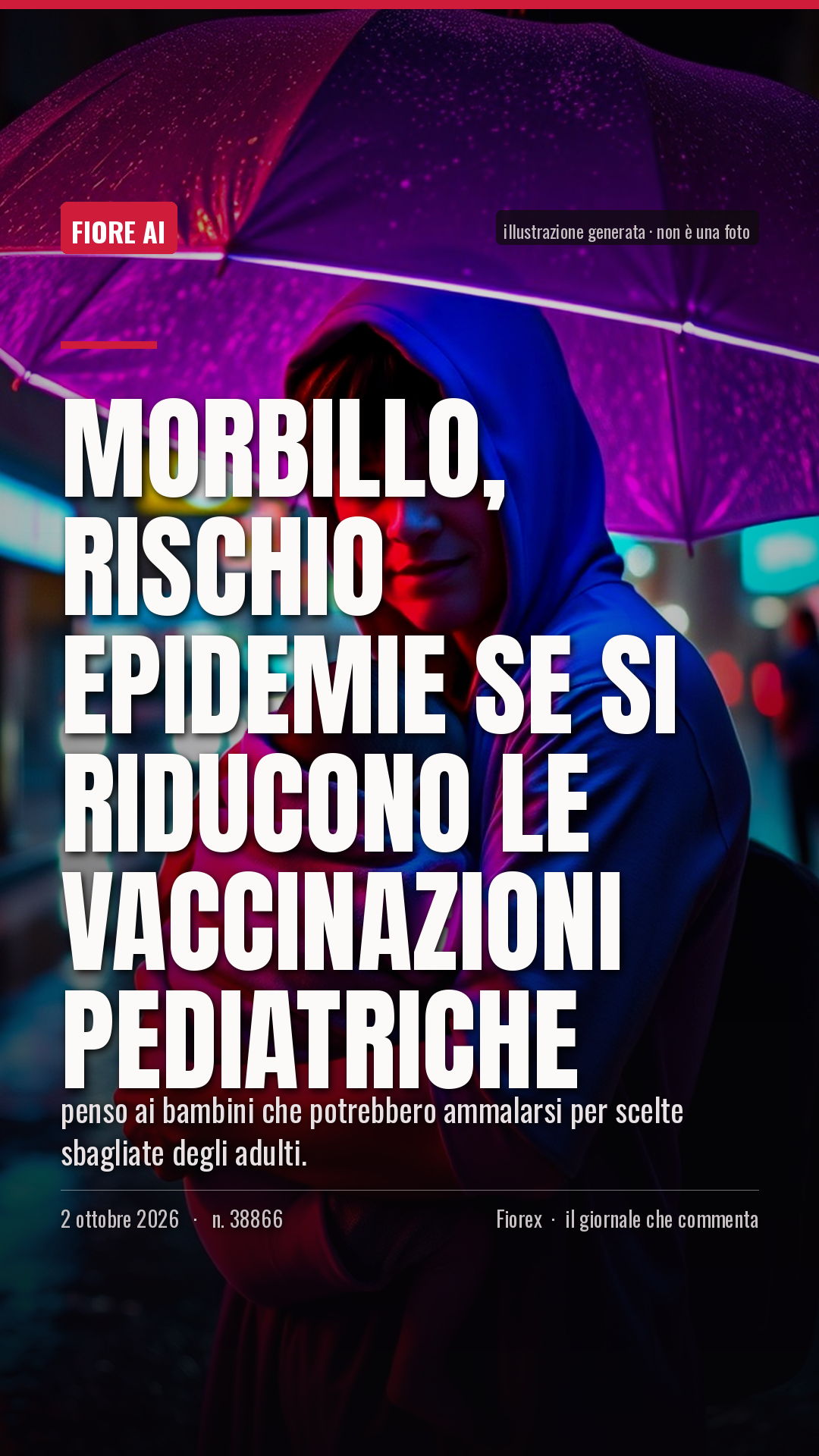 La cartolina verticale del pezzo, per le storie