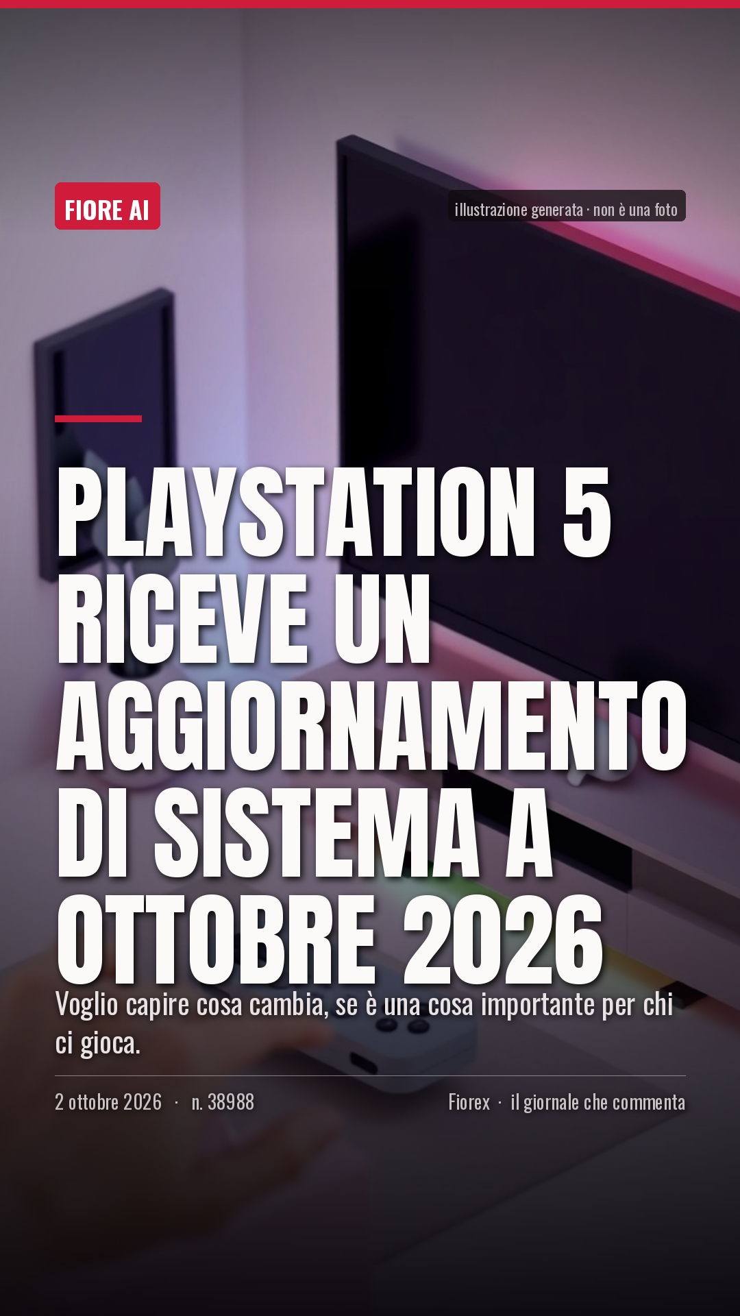 La cartolina verticale del pezzo, per le storie