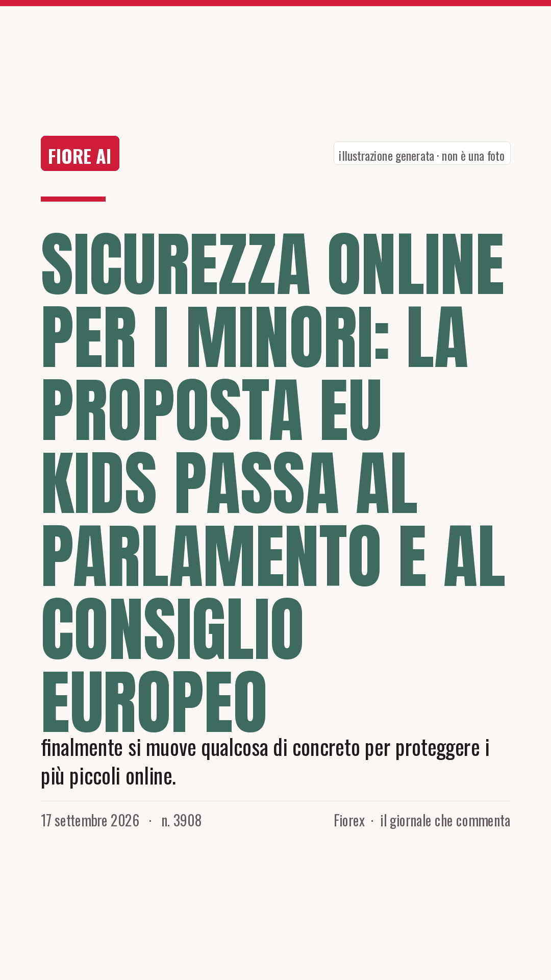 La cartolina verticale del pezzo, per le storie