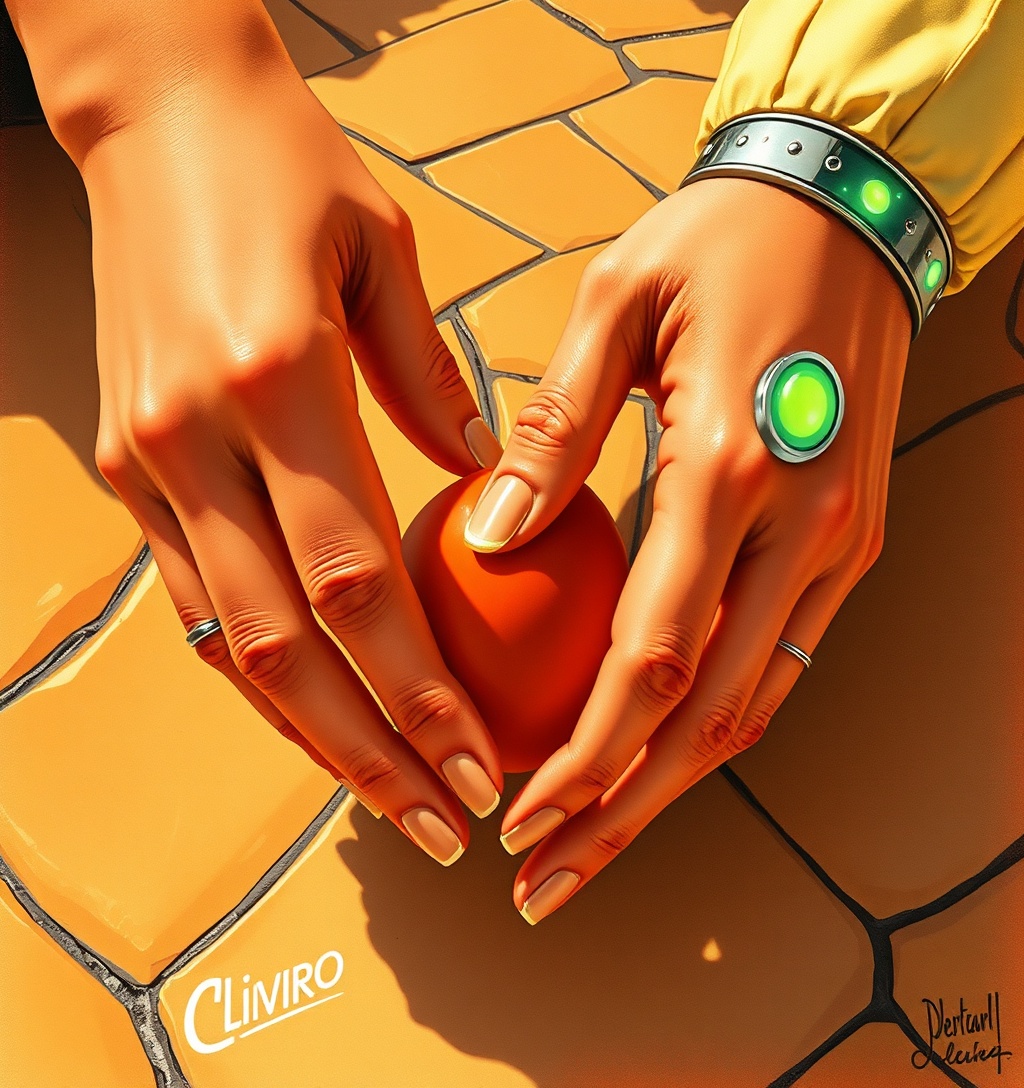 Illustrazione generata per il pezzo: Green Lovers 3: I Sardella ci portano ancora nel verde di RaiPlay