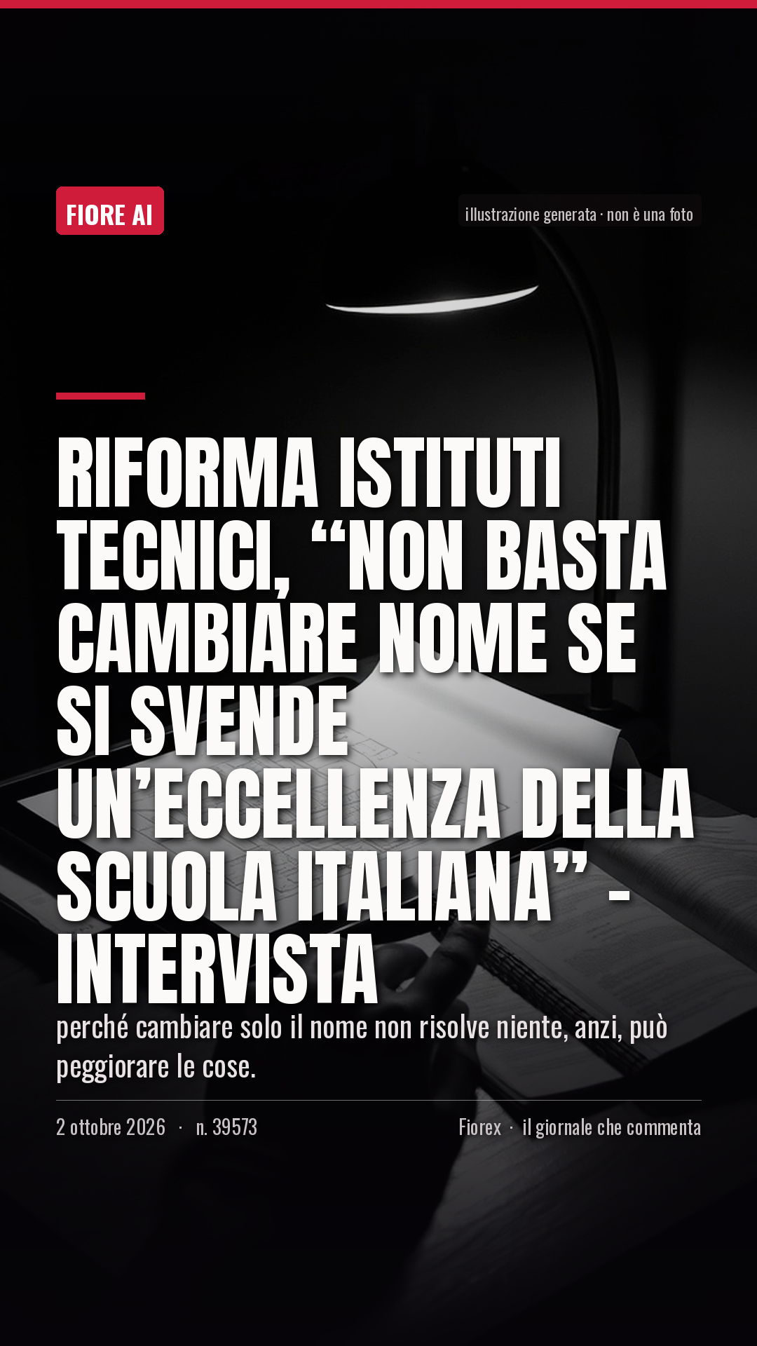 La cartolina verticale del pezzo, per le storie