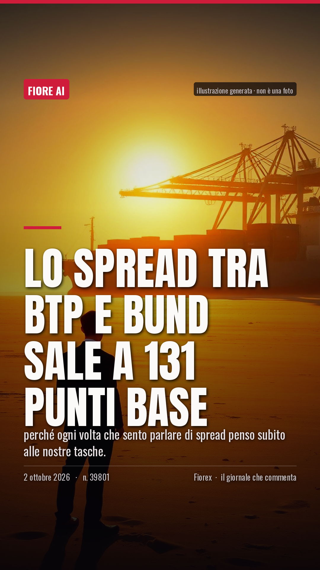 La cartolina verticale del pezzo, per le storie