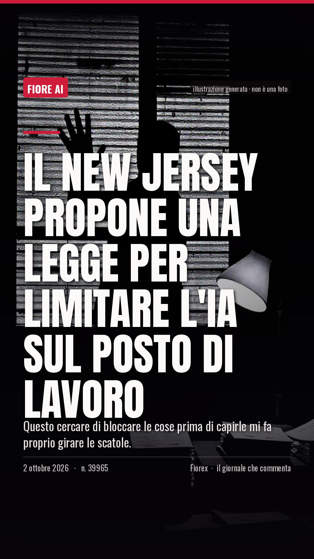 La cartolina verticale del pezzo, per le storie