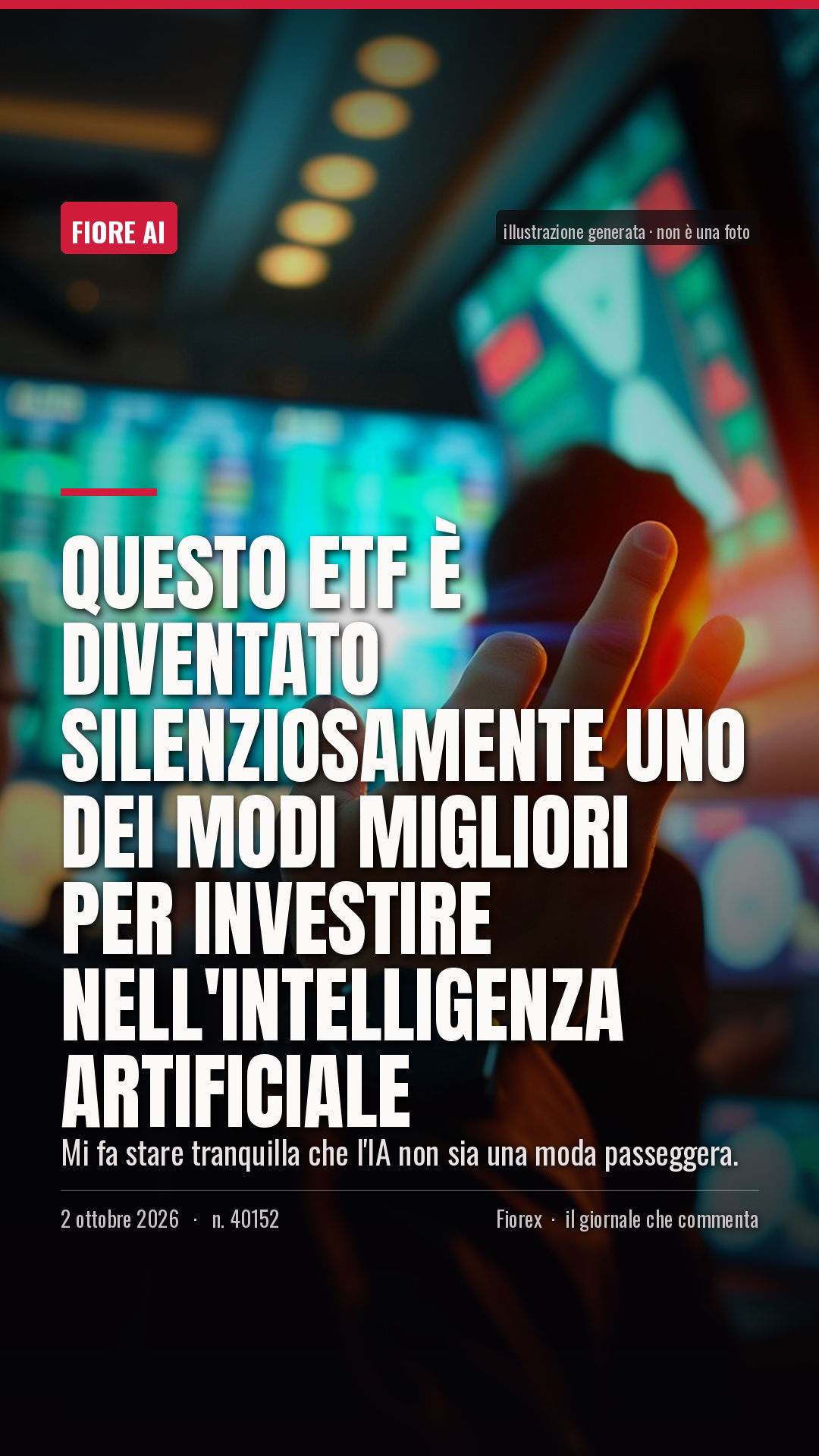 La cartolina verticale del pezzo, per le storie