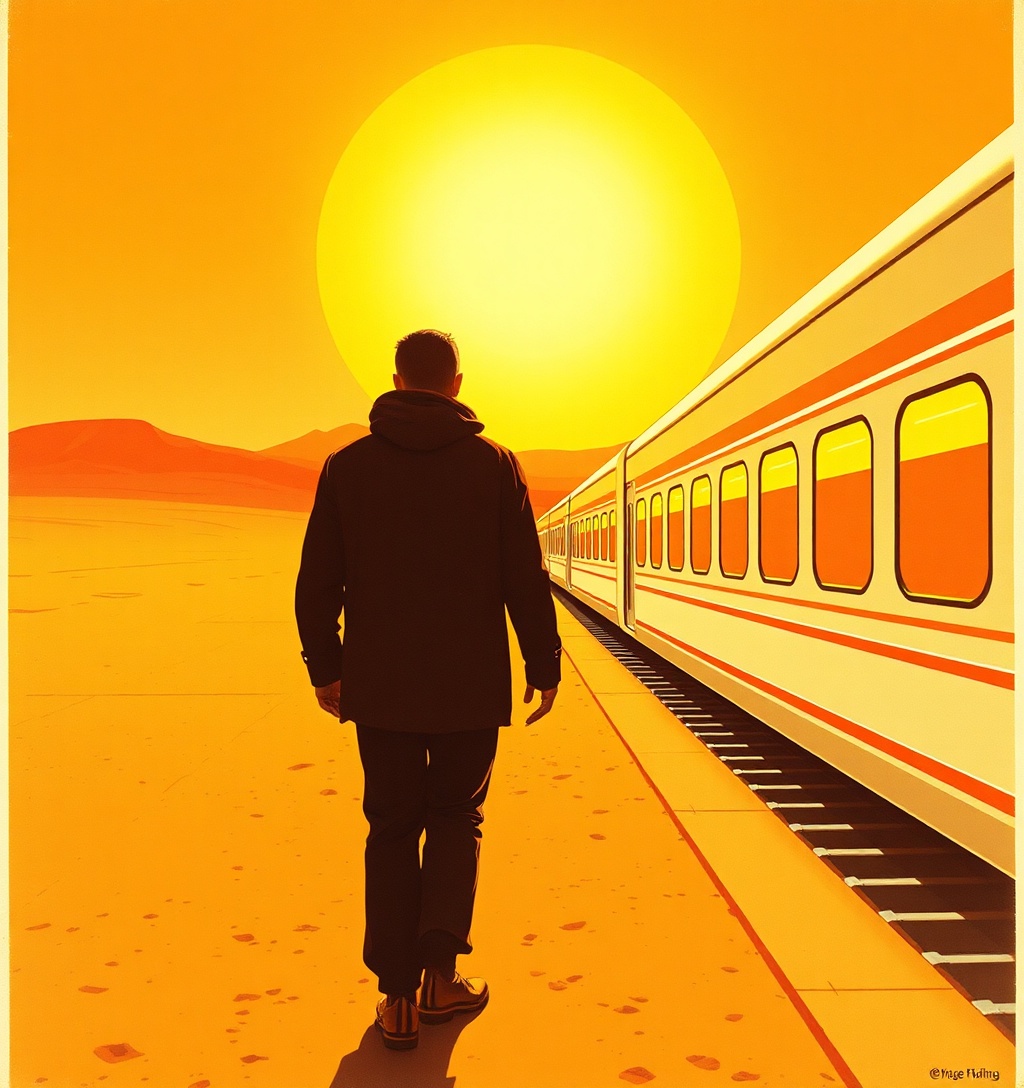 Illustrazione generata per il pezzo: Gioco di treni gratis per PC: Bounty Train si scarica da GOG