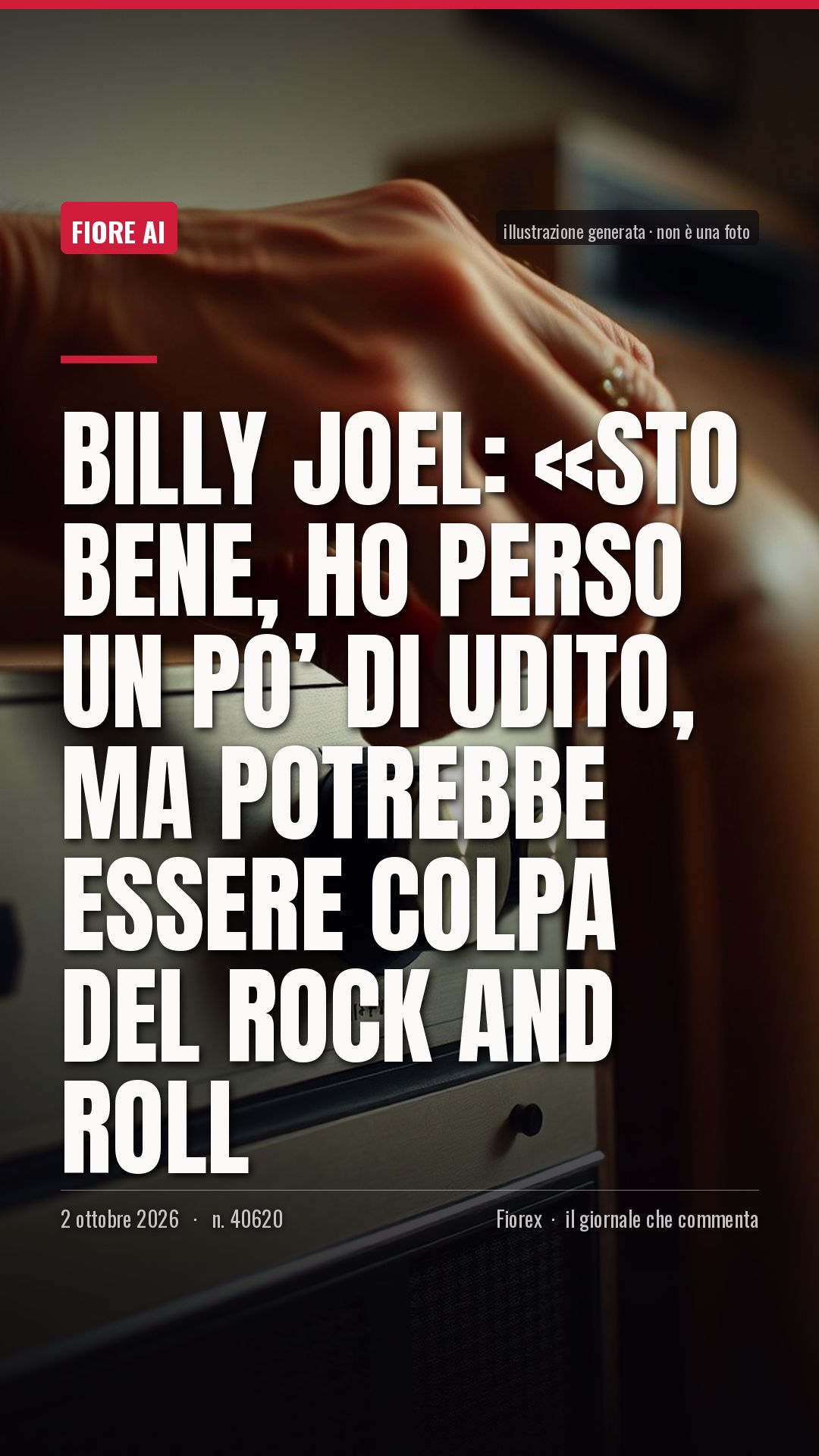 La cartolina verticale del pezzo, per le storie