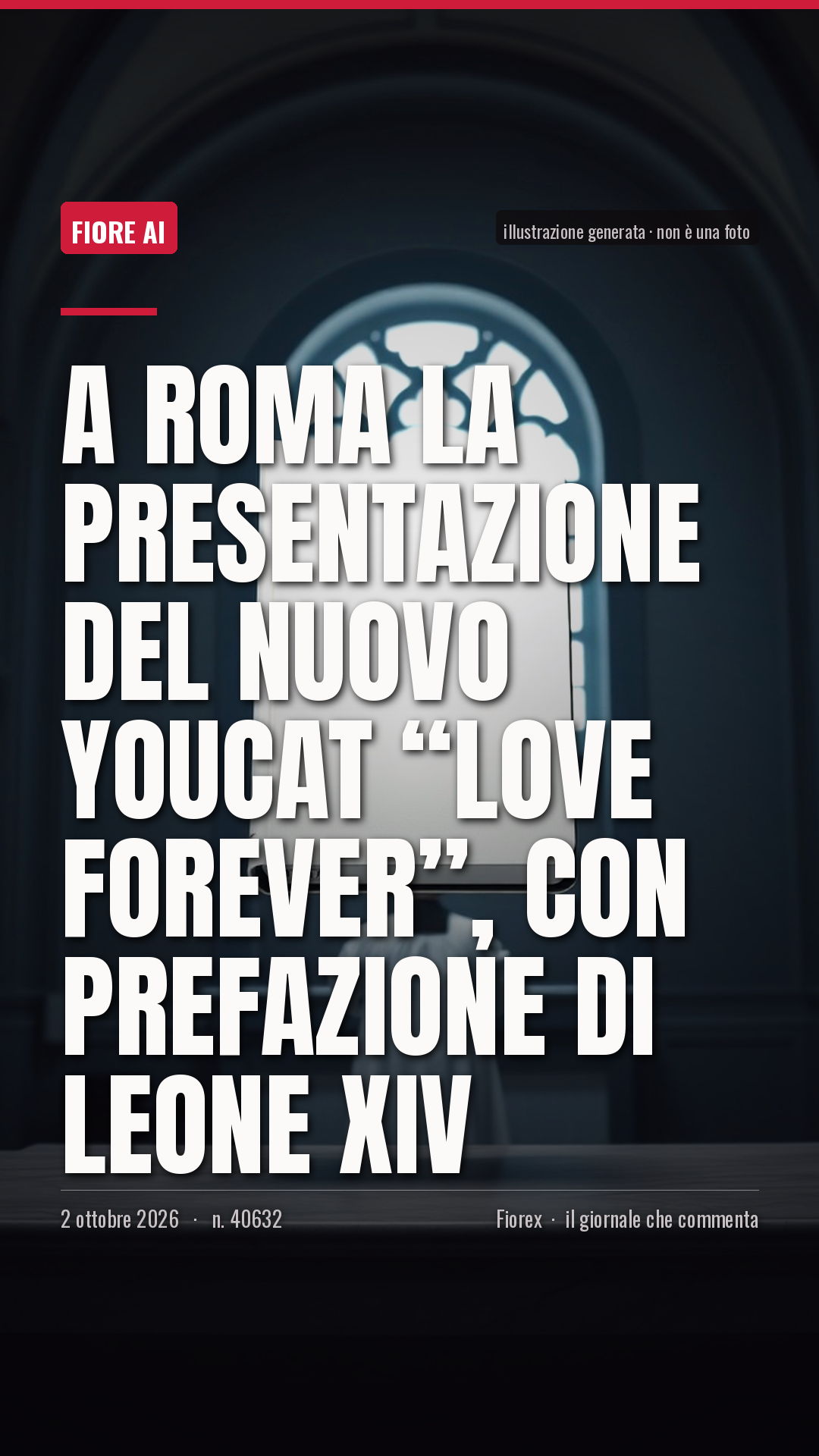 La cartolina verticale del pezzo, per le storie