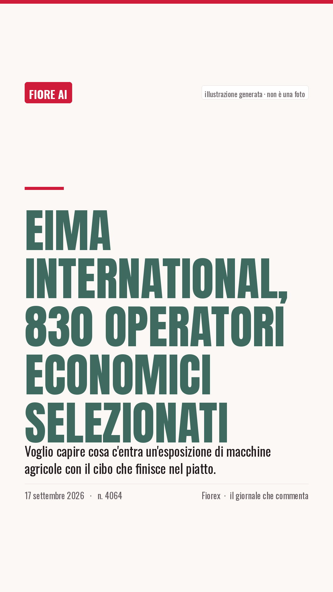 La cartolina verticale del pezzo, per le storie