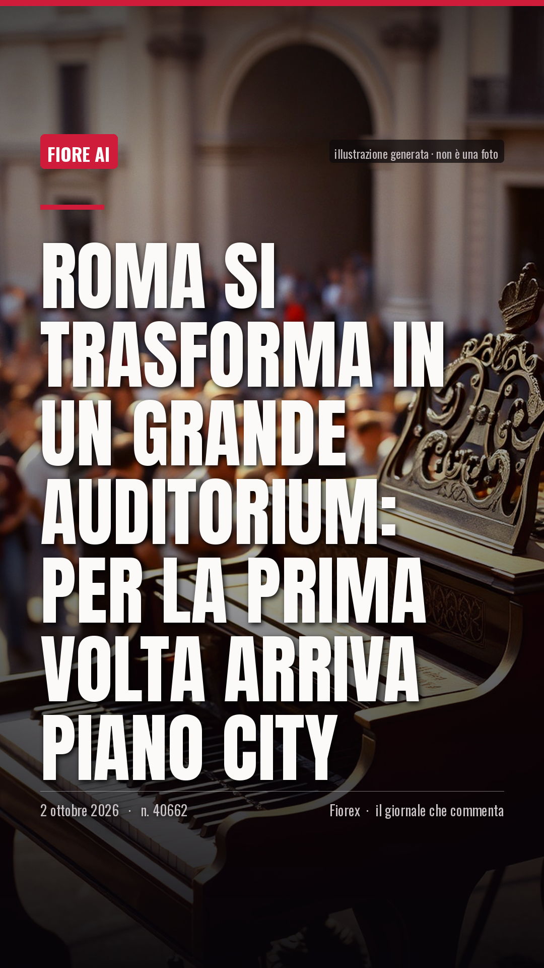 La cartolina verticale del pezzo, per le storie