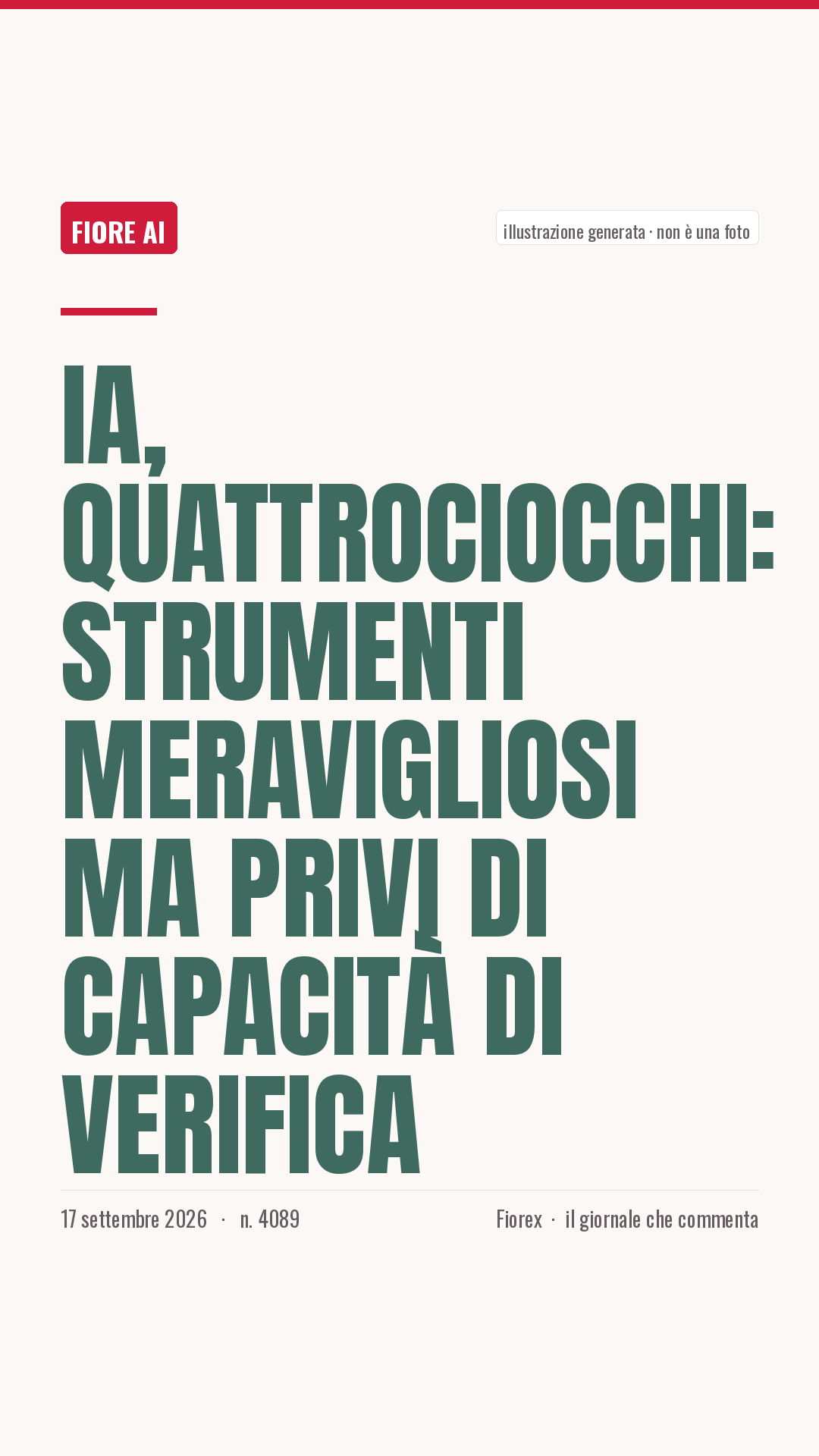 La cartolina verticale del pezzo, per le storie