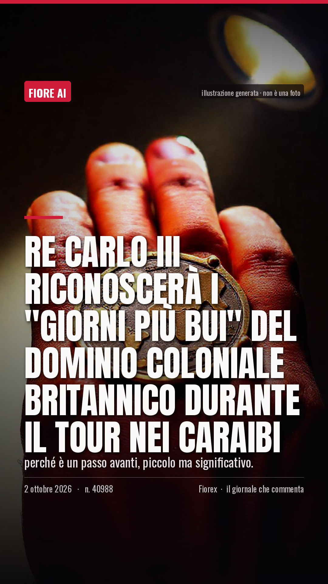 La cartolina verticale del pezzo, per le storie