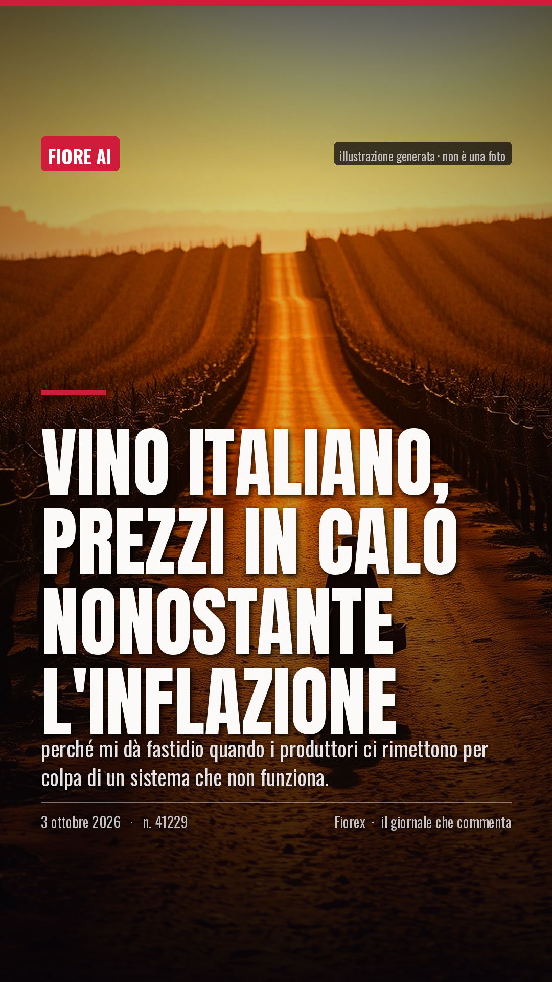 La cartolina verticale del pezzo, per le storie