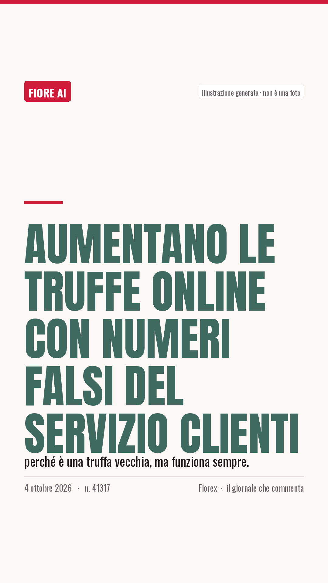 La cartolina verticale del pezzo, per le storie