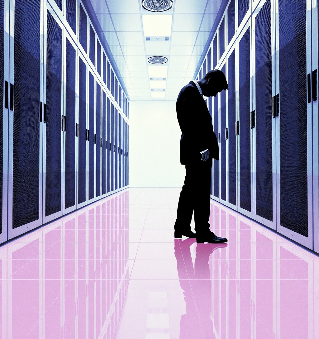 Illustrazione generata per il pezzo: Come le aziende finanziarie possono modernizzare la loro catena di fornitura software