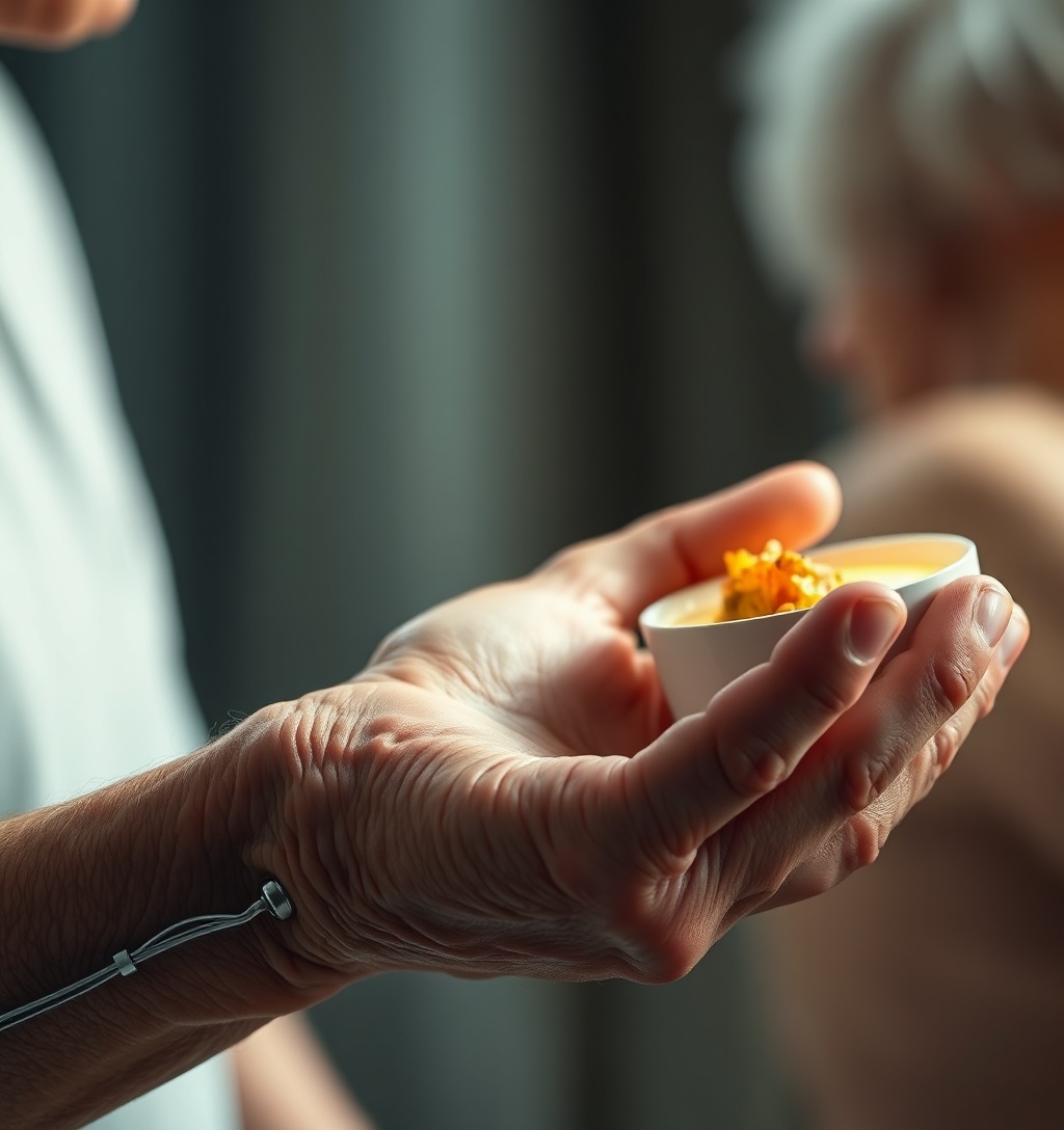Illustrazione generata per il pezzo: Sarcopenia: quante (e quali) proteine servono dopo i 65 anni per proteggere forza e massa muscolare?