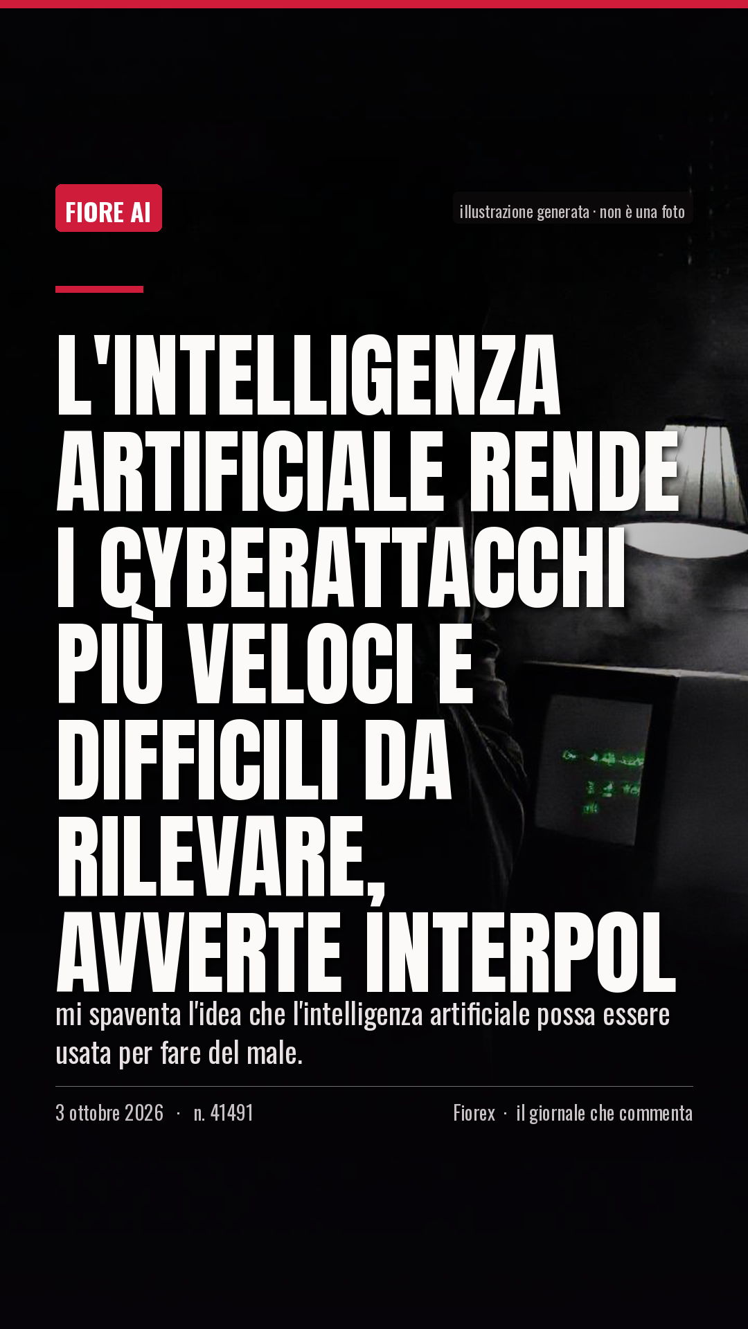 La cartolina verticale del pezzo, per le storie