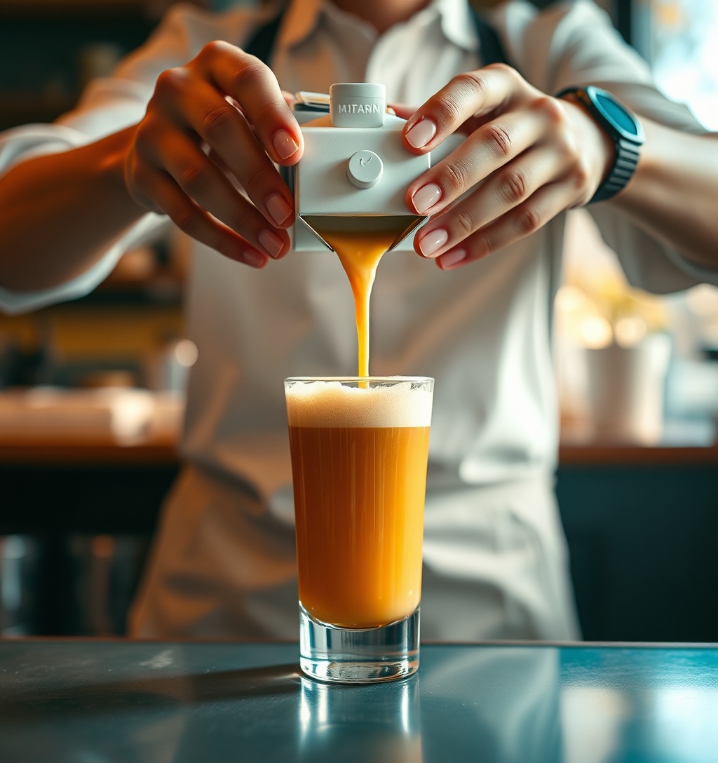 Illustrazione generata per il pezzo: Tutti pazzi per la bevanda d’avena alla zucca, Pumpkin Spice: ma cosa c’è davvero dentro?