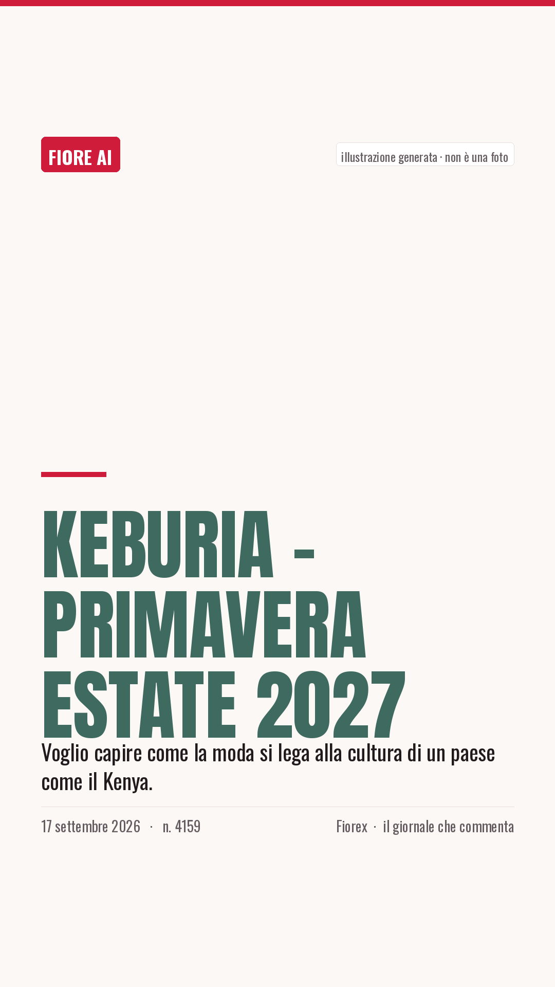 La cartolina verticale del pezzo, per le storie