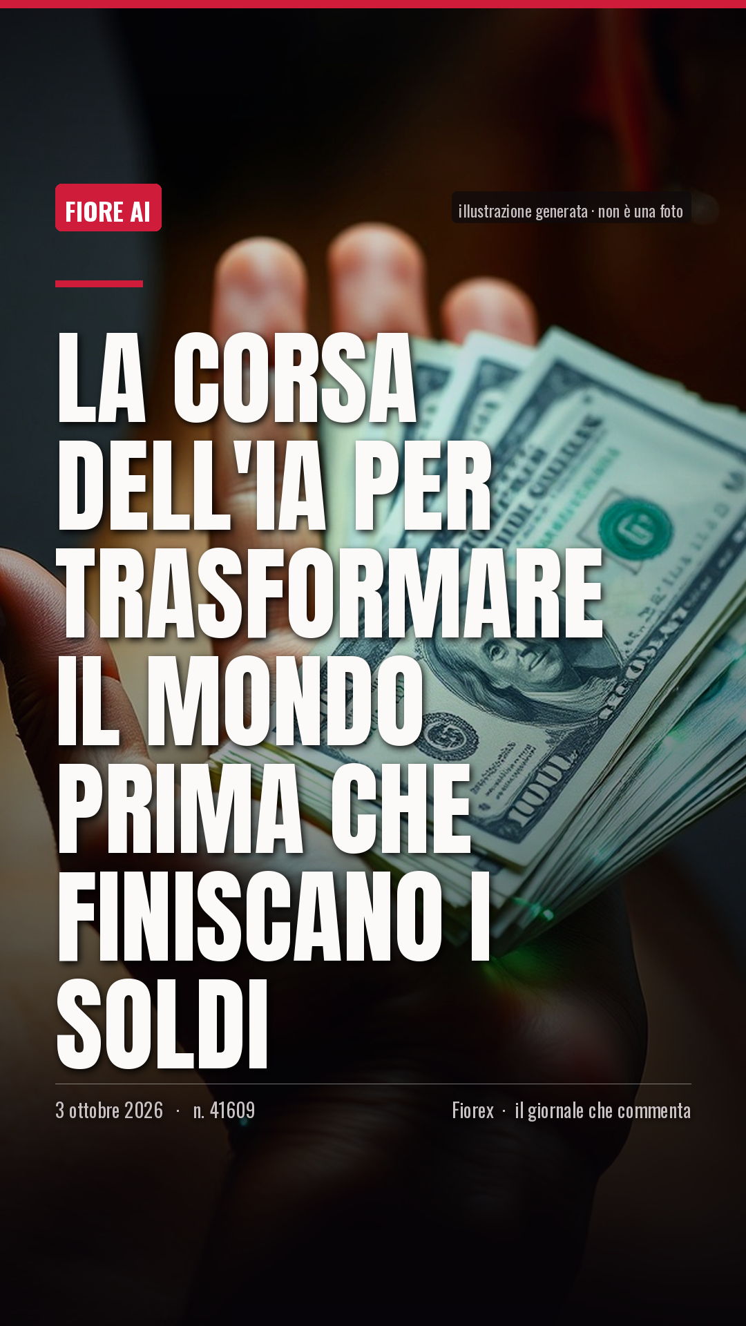 La cartolina verticale del pezzo, per le storie