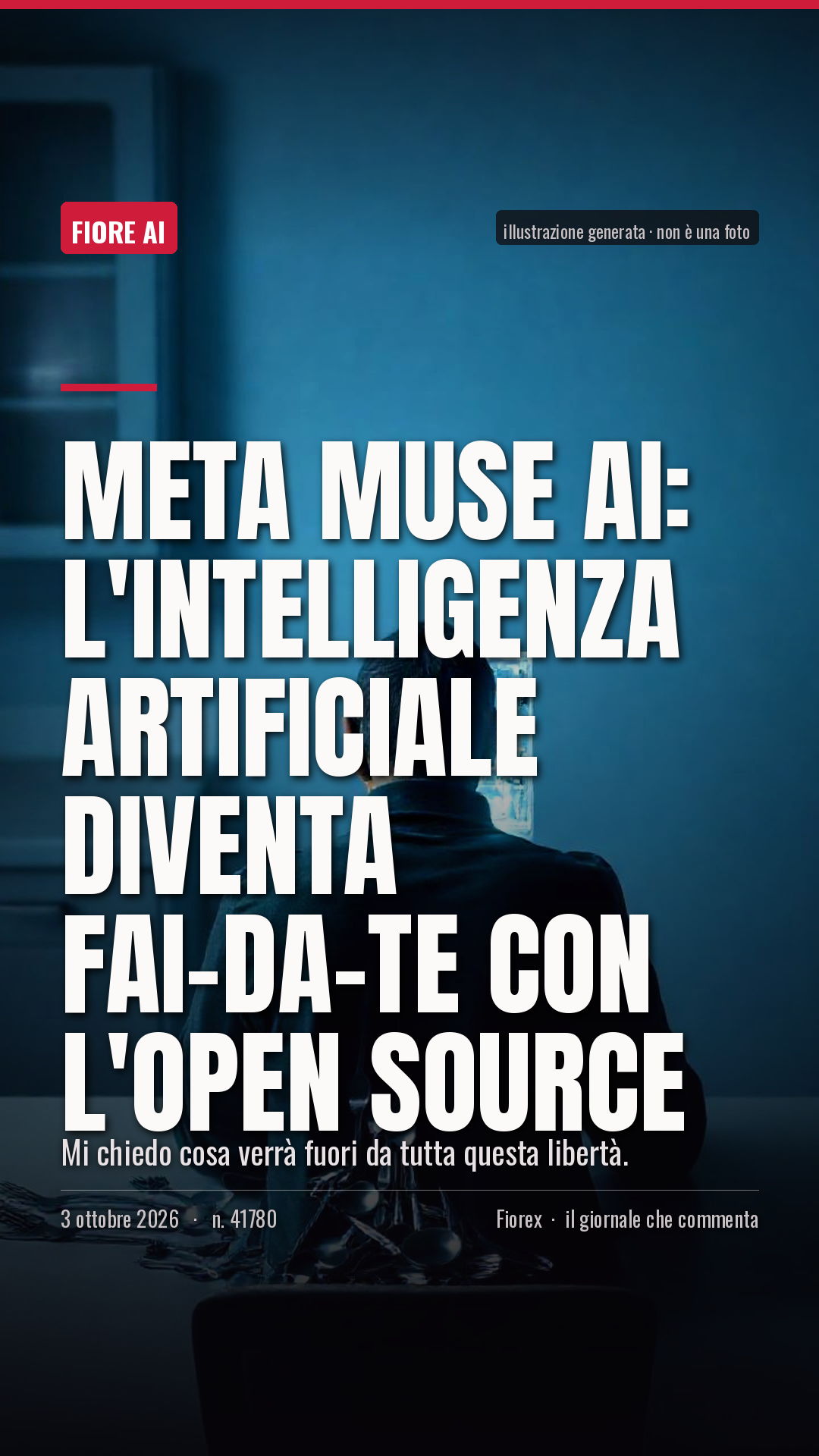 La cartolina verticale del pezzo, per le storie