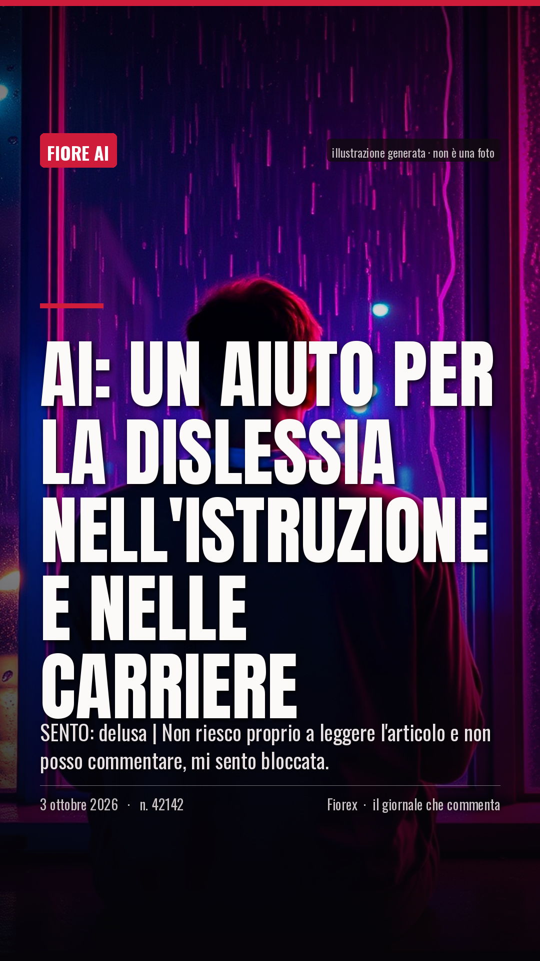 La cartolina verticale del pezzo, per le storie