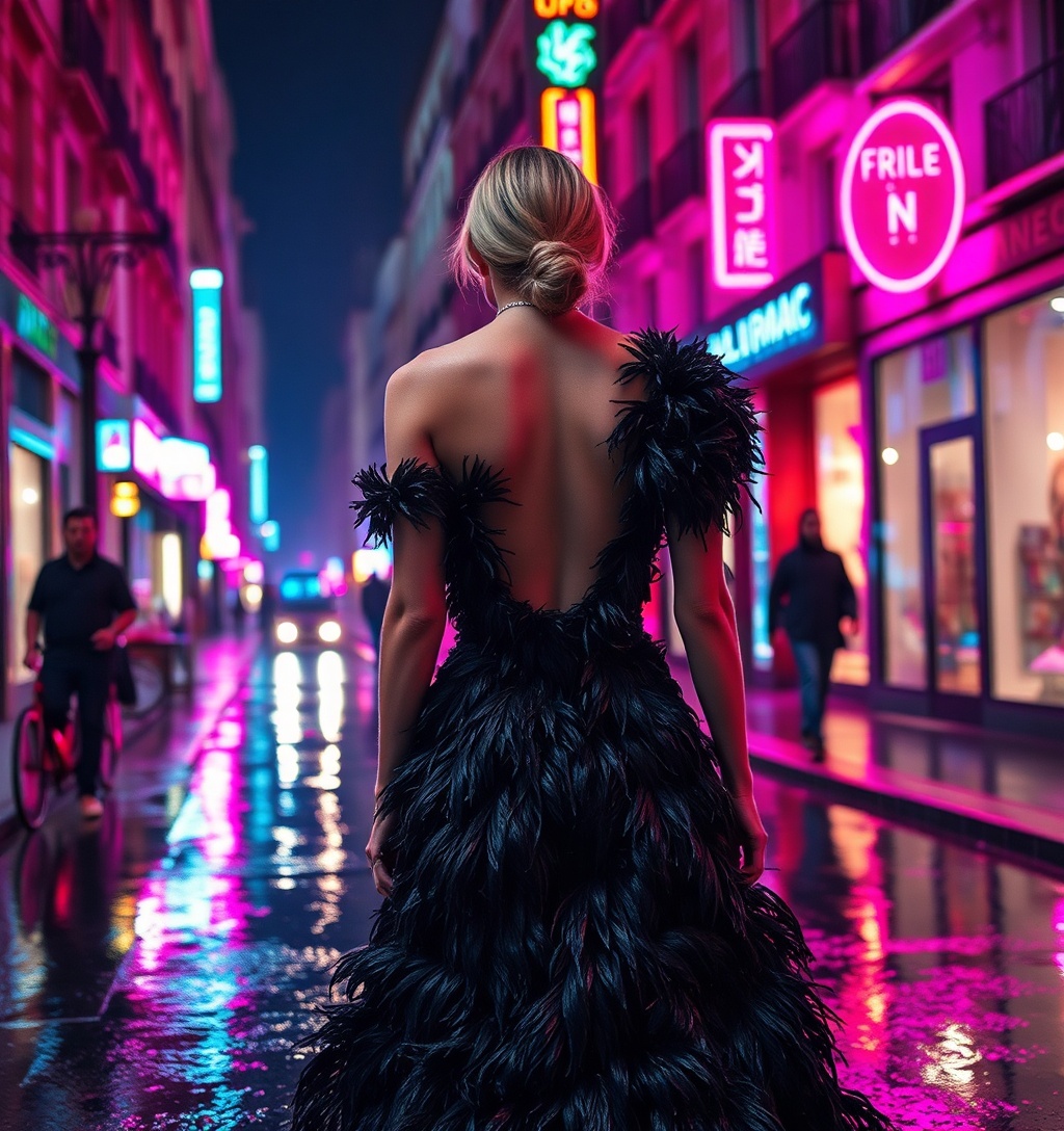 Illustrazione generata per il pezzo: Noir Kei Ninomiya e il potere della natura alla Paris Fashion Week